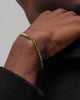 NXS 3mm Tennis Gradient Bracelet Green/Gold