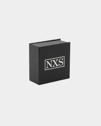 NXS Dagger Earrings White Gold