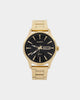 Nixon Sentry Solar Stainless Steel Watch Gold/Black
