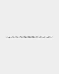 Guess Mainline 8mm Curb Chain 4DC Bracelet Steel