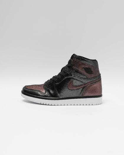 Jordan Women's Air Jordan 1 Hi OG Fearless Black/Rose Gold