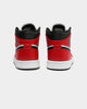 Jordan Men's Air Jordan 1 Mid ' Chicago Black Toe' Black/Black/Red