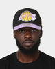 Mitchell & Ness Los Angeles Lakers Chin It Pro Crown Snapback Black