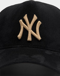 New Era New York Yankees 'Black/Tan Suede' 9FORTY K-Frame Strapback Black/Tan