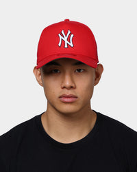 New Era New York Yankees 9FORTY A-Frame Snapback Red