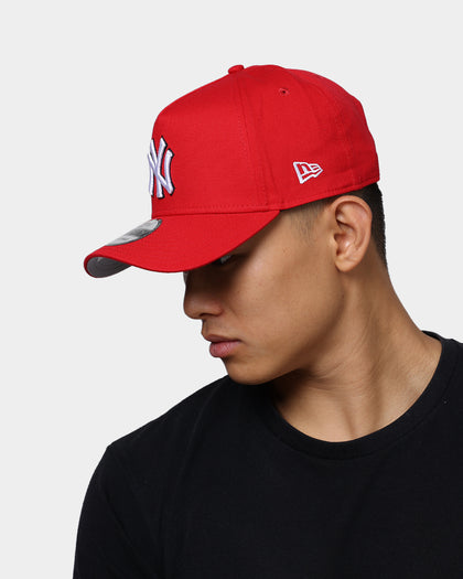 New Era New York Yankees 9FORTY A-Frame Snapback Red