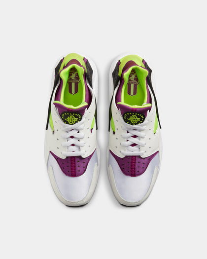 Nike Air Huarache White/Neon Yellow