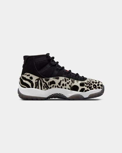Jordan Women's Air Jordan 11 Retro 'Animal Instinct' Black/Red Sail