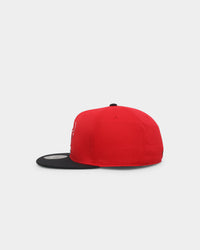 Mitchell & Ness Chicago Bulls 'Hardwood Classics' Team 2Tone 2.0 Fitted Red