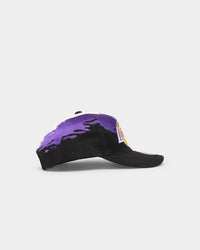 Mitchell & Ness Los Angeles Lakers 'Cream Paintbrush' Deadstock Snapback Cream