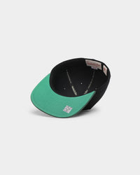 Mitchell & Ness Seattle Supersonics 'Team Script 2.0 Hardwood Classics' Fitted Black