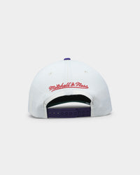 Mitchell & Ness Los Angeles Lakers Vintage HWC Deadstock Snapback White/Purple