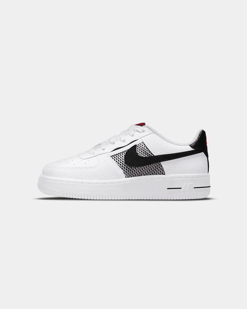 Nike Kids' Air Force 1 LV8 EMB (GS) White/Black