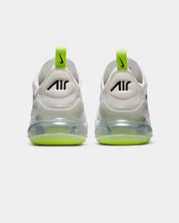 Nike Women's Air Max 270 White/Black/Light Bone/Ghost Green