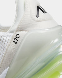 Nike Women's Air Max 270 White/Black/Light Bone/Ghost Green