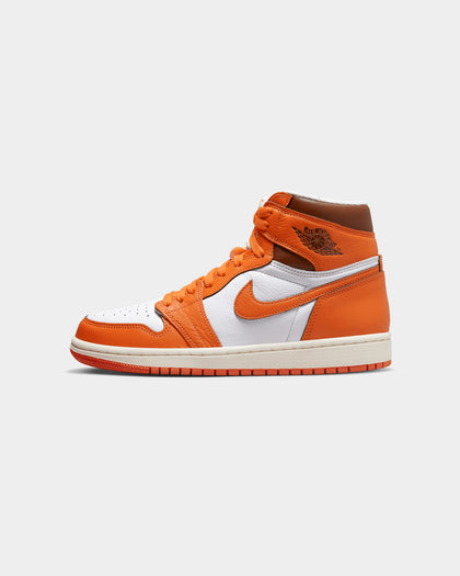 Nike Women's Air Jordan 1 Retro Hi OG "Starfish" White/Starfish/Cacao Wow
