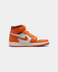 Nike Women's Air Jordan 1 Retro Hi OG "Starfish" White/Starfish/Cacao Wow