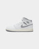Jordan Kids' Air Jordan 1 Mid (GS) "Vintage Grey" White/Stealth