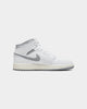 Jordan Kids' Air Jordan 1 Mid (GS) "Vintage Grey" White/Stealth
