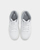 Jordan Kids' Air Jordan 1 Mid (GS) "Vintage Grey" White/Stealth