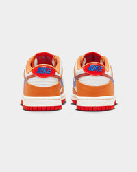 Nike Kids' Dunk Low (GS) "Orange/Blue" Sail/Game Royal/University Red