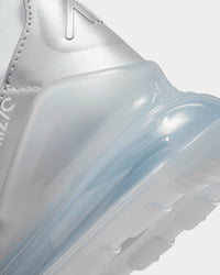 Nike Women's Air Max 270 White/Metallic Platinum