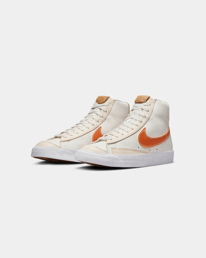 Nike Blazer Mid '77 EMB "Inspected By Swoosh" Phantom/Hot Curry-Pearl White