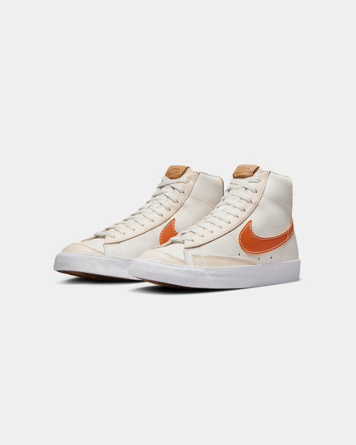 Nike Blazer Mid '77 EMB "Inspected By Swoosh" Phantom/Hot Curry-Pearl White
