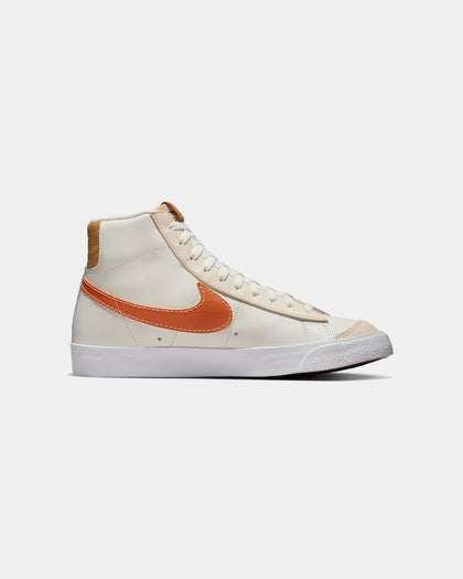 Nike Blazer Mid '77 EMB "Inspected By Swoosh" Phantom/Hot Curry-Pearl White