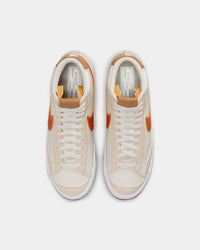 Nike Blazer Mid '77 EMB "Inspected By Swoosh" Phantom/Hot Curry-Pearl White