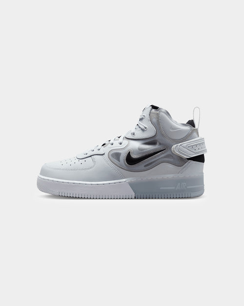 Nike Air Force 1 Mid React Pure Platinum/Blue