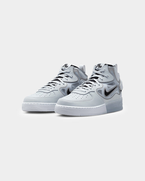 Nike Air Force 1 Mid React Pure Platinum/Blue