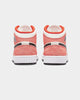 Jordan Kids' Air Jordan 1 Mid SE "Orange Suede" Team Orange/Black