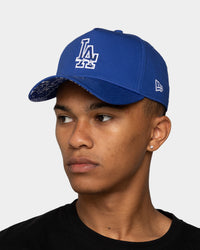 New Era Los Angeles Dodgers 'Paisley Royale' Applique 9FORTY A-Frame Snapback Blue/Paisley