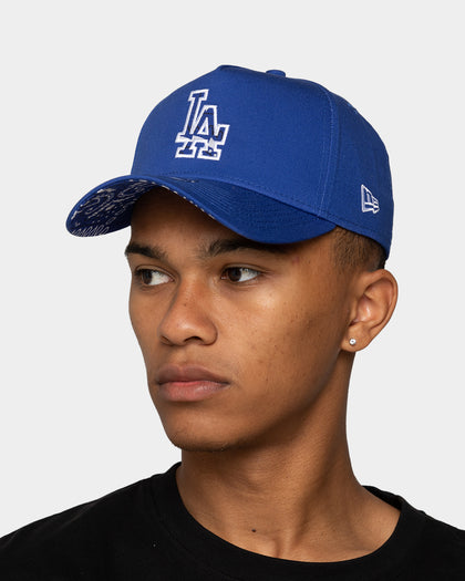 New Era Los Angeles Dodgers 'Paisley Royale' Applique 9FORTY A-Frame Snapback Blue/Paisley