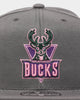 Mitchell & Ness Milwaukee Bucks 'From Dusk' Fitted Grey