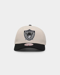 Mitchell & Ness Oakland Raiders 'Wool Blend' Snapback Vintage White