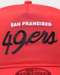 New Era San Francisco 49ers 'Team Script' Prolight Old Golfer Snapback Original Team Colours