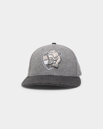 New Era Western Bulldogs 'Melton Wool Cap' AFL '22 59FIFTY Low Profile Fitted Dark Grey