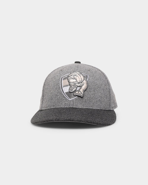 New Era Western Bulldogs 'Melton Wool Cap' AFL '22 59FIFTY Low Profile Fitted Dark Grey