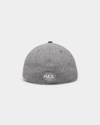 New Era Western Bulldogs 'Melton Wool Cap' AFL '22 59FIFTY Low Profile Fitted Dark Grey