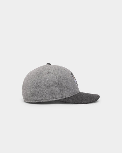 New Era Western Bulldogs 'Melton Wool Cap' AFL '22 59FIFTY Low Profile Fitted Dark Grey