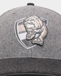 New Era Western Bulldogs 'Melton Wool Cap' AFL '22 59FIFTY Low Profile Fitted Dark Grey