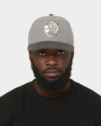 New Era Western Bulldogs 'Melton Wool Cap' AFL '22 59FIFTY Low Profile Fitted Dark Grey