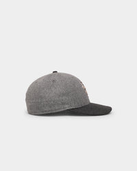 New Era Geelong Cats 'Melton Wool Cap' Afl '22 59Fifty Low Profile Fitted Dark Grey