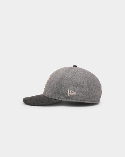 New Era Geelong Cats 'Melton Wool Cap' Afl '22 59Fifty Low Profile Fitted Dark Grey