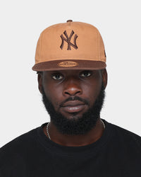 New Era New York Yankees Golfer Snapback Walnut/Brown