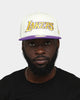 New Era Los Angeles Lakers Script Two Tone 59FIFTY Fitted White/Purple