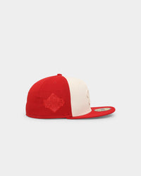 New Era Washington Nationals 'Tonal Two-Tone' 59FIFTY Fitted Light Beige