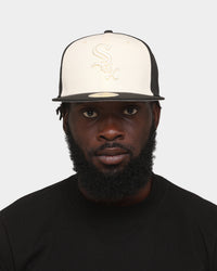 New Era Chicago White Sox 'Tonal Two-Tone' 59FIFTY Fitted Light Beige